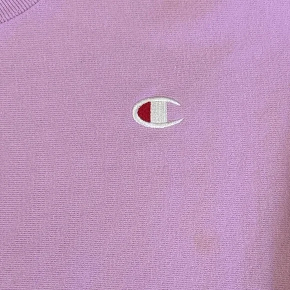 Vintage Champion Reverse Weave Crewneck Sweatshirt Pink Men's Large - Picture 2 of 7